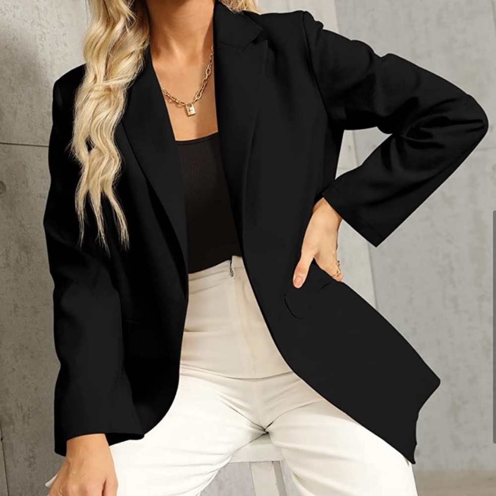 Oversized Basic Blazer - image 4
